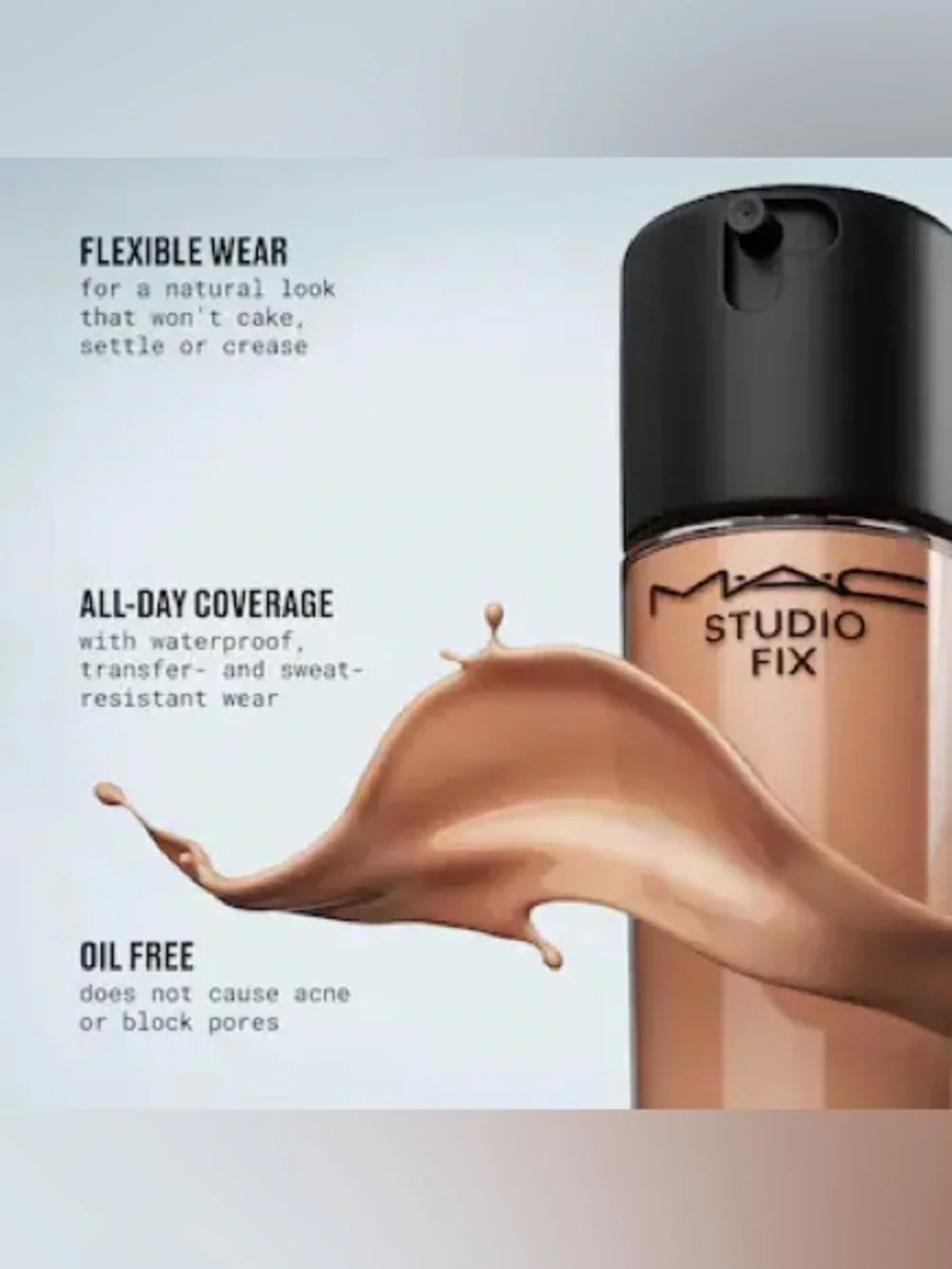 NEW MAC Studio Fix Fluid SPF 15 Foundation - Shade NC25 (Warm Beige) BNIB